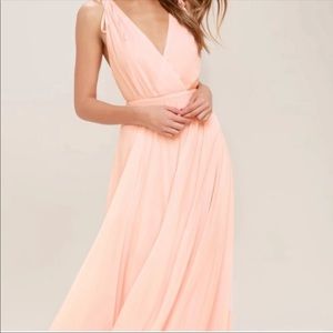 LuLus Heavenly Hues maxi dress